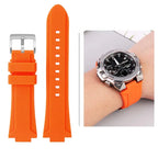 Silicone Raised Mouth Rubber Watch Strap for Casio G-SHOCK GST-B400/B200 - 24/26mm - STRAPS
