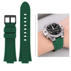 Silicone Raised Mouth Rubber Watch Strap for Casio G-SHOCK GST-B400/B200 - 24/26mm - STRAPS