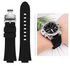 Silicone Raised Mouth Rubber Watch Strap for Casio G-SHOCK GST-B400/B200 - 24/26mm - STRAPS
