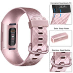 Silicone Replacement Bands for Fitbit Charge 4/Charge 3/Charge 3 SE STRAPS