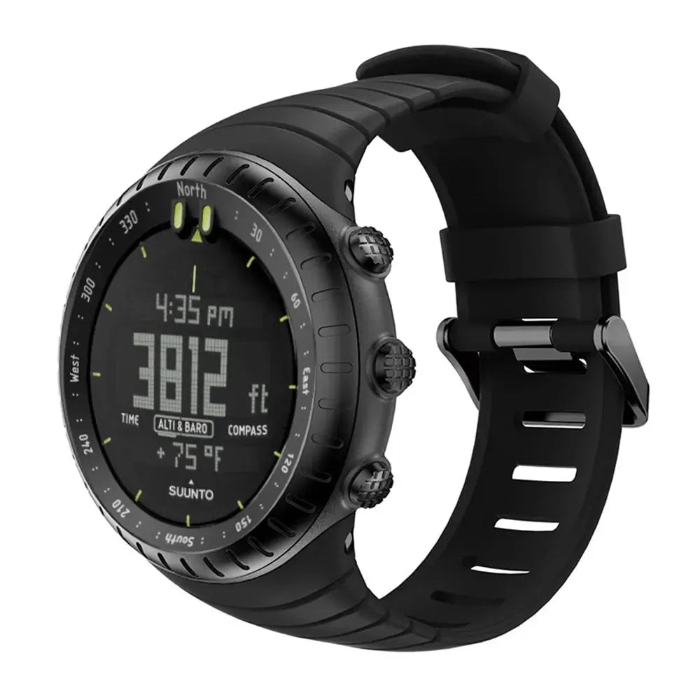 Silicone Replacement Watchband Strap for Suunto Core Smartwatch - STRAPS