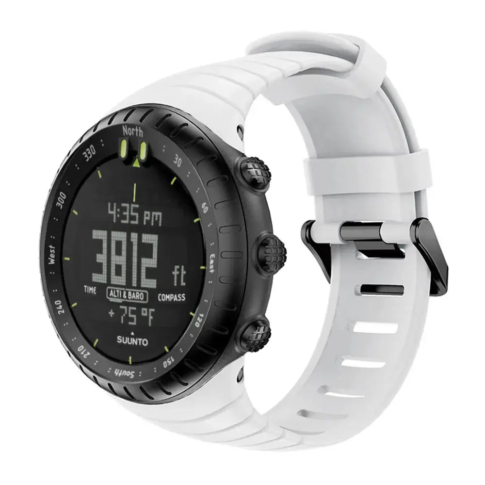 Silicone Replacement Watchband Strap for Suunto Core Smartwatch - STRAPS