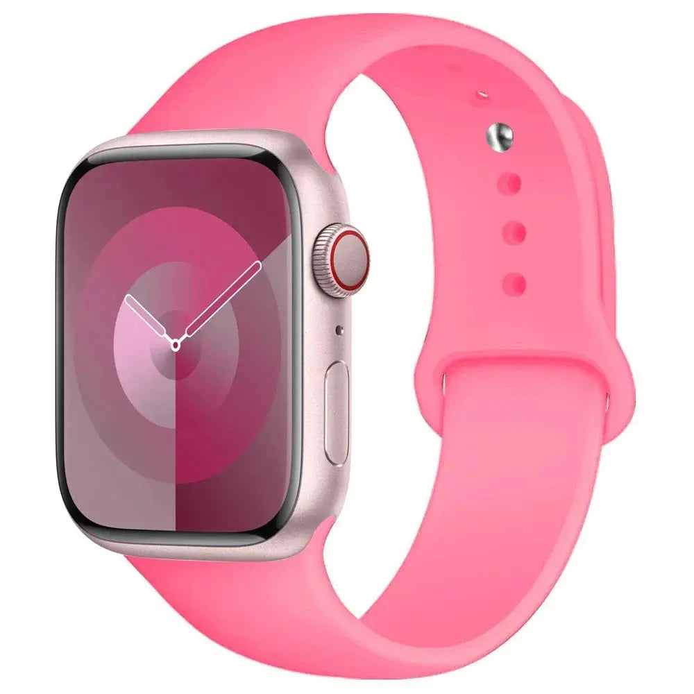 Silicone Sport Band for Apple Watch (44mm, 45mm, 40mm, 41mm, 38mm, 49mm) STRAPS