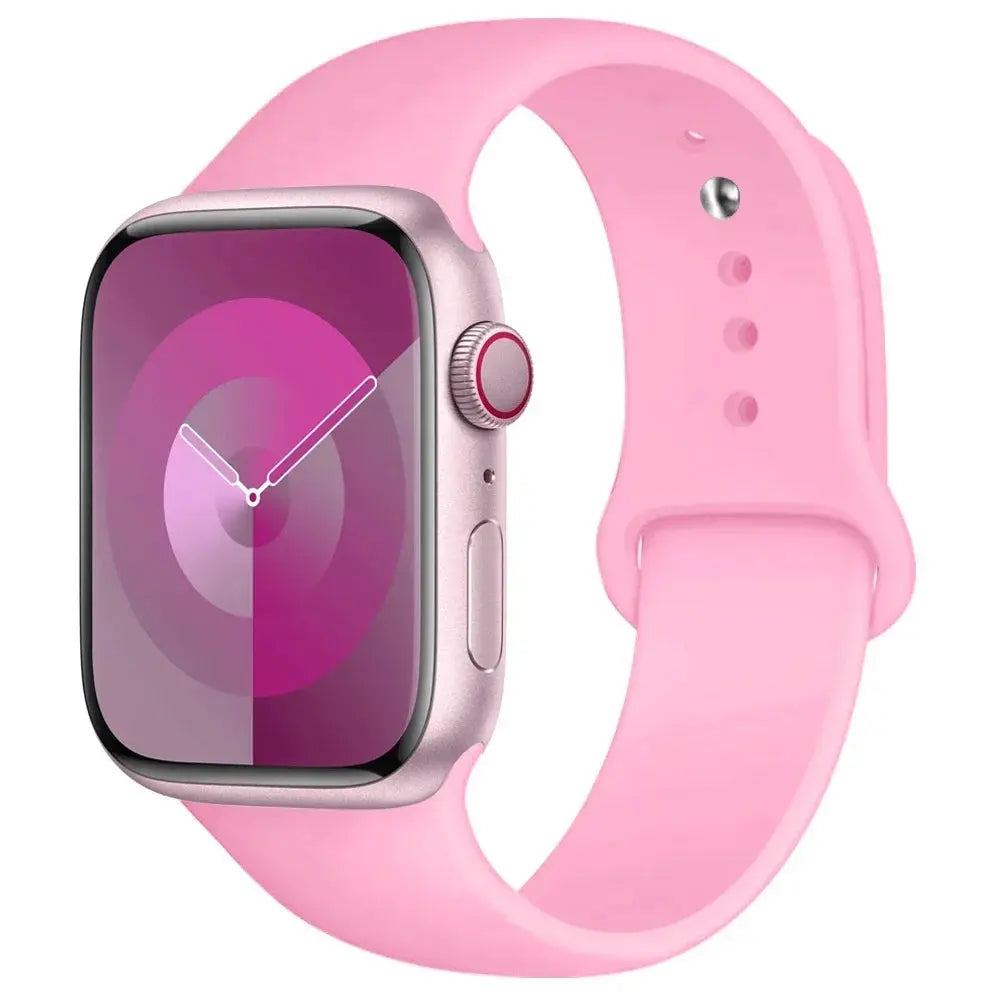 Silicone Sport Band for Apple Watch (44mm, 45mm, 40mm, 41mm, 38mm, 49mm) STRAPS