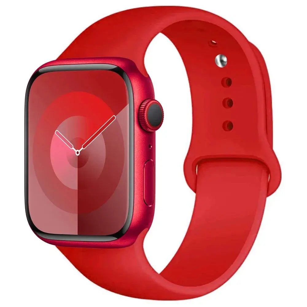 Silicone Sport Band for Apple Watch (44mm, 45mm, 40mm, 41mm, 38mm, 49mm) STRAPS
