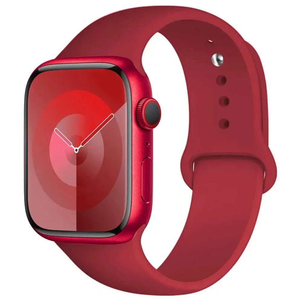 Silicone Sport Band for Apple Watch (44mm, 45mm, 40mm, 41mm, 38mm, 49mm) STRAPS