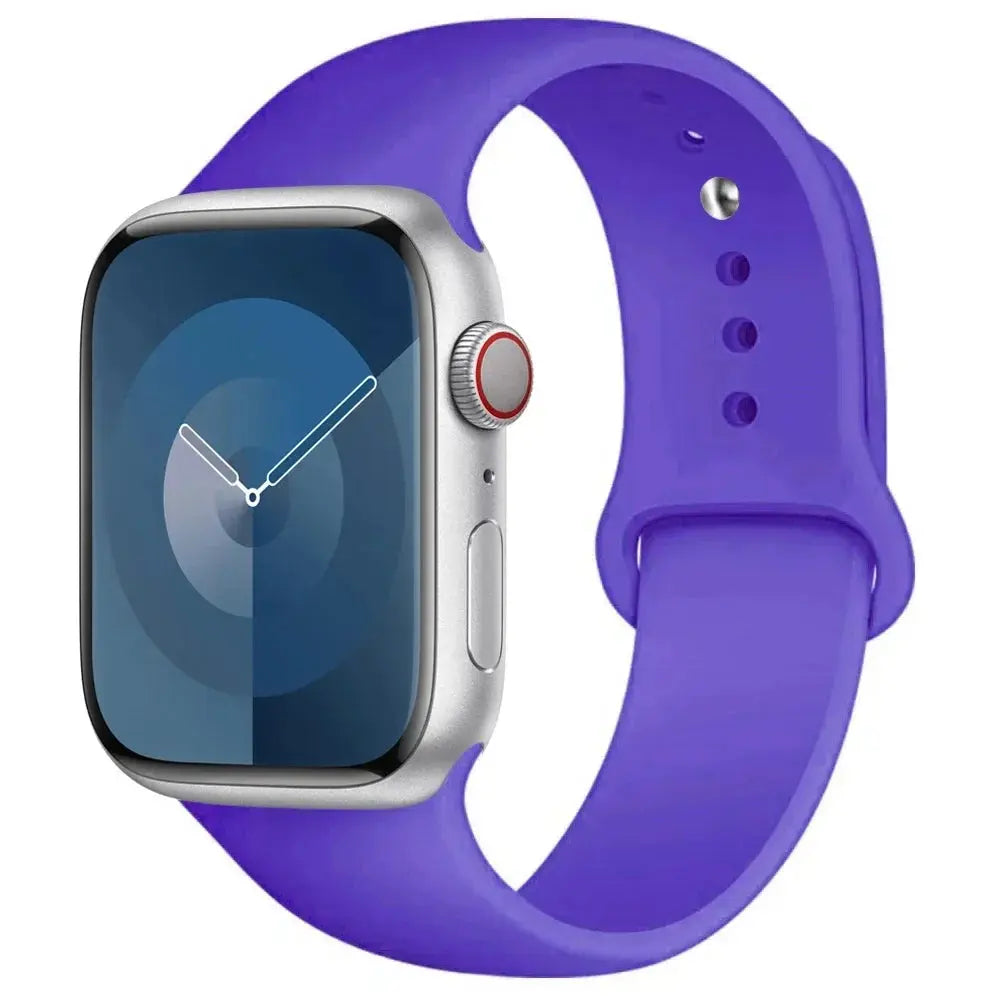 Silicone Sport Band for Apple Watch (44mm, 45mm, 40mm, 41mm, 38mm, 49mm) STRAPS