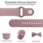 Silicone Sport Watch Band for Fitbit Versa & Sense Series – Comfortable & Durable Strap - STRAPS