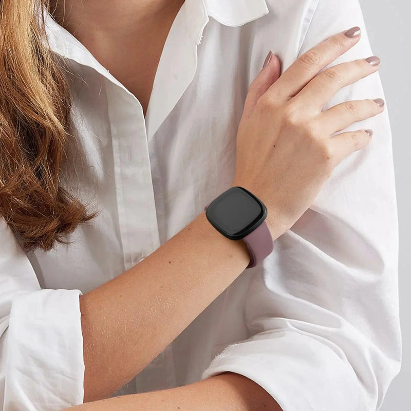 Silicone Sport Watch Band for Fitbit Versa & Sense Series – Comfortable & Durable Strap - STRAPS