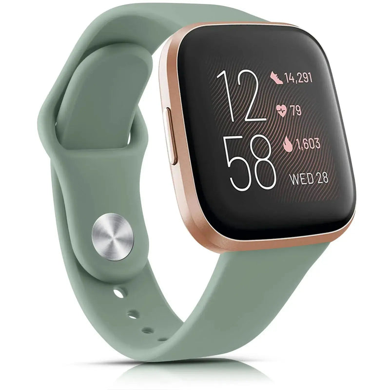 Silicone Sport Watch Band for Fitbit Versa & Sense Series – Comfortable & Durable Strap - STRAPS