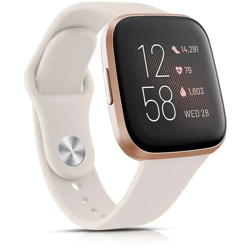 Silicone Sport Watch Band for Fitbit Versa & Sense Series – Comfortable & Durable Strap - STRAPS