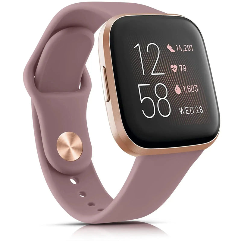 Silicone Sport Watch Band for Fitbit Versa & Sense Series – Comfortable & Durable Strap - STRAPS