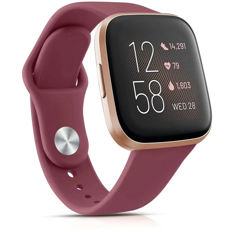 Silicone Sport Watch Band for Fitbit Versa & Sense Series – Comfortable & Durable Strap - STRAPS