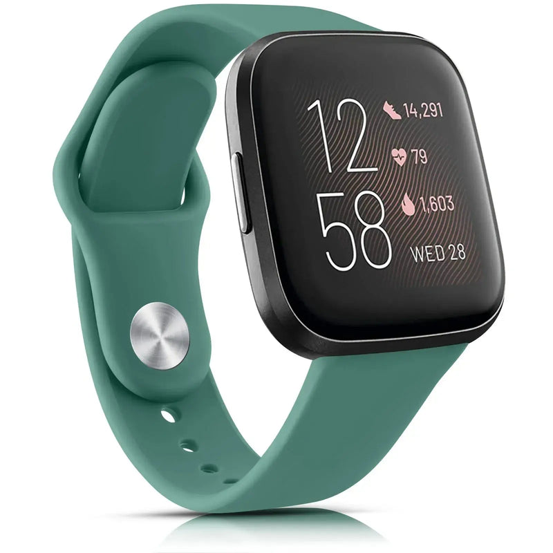 Silicone Sport Watch Band for Fitbit Versa & Sense Series – Comfortable & Durable Strap - STRAPS