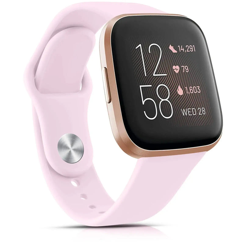 Silicone Sport Watch Band for Fitbit Versa & Sense Series – Comfortable & Durable Strap - STRAPS