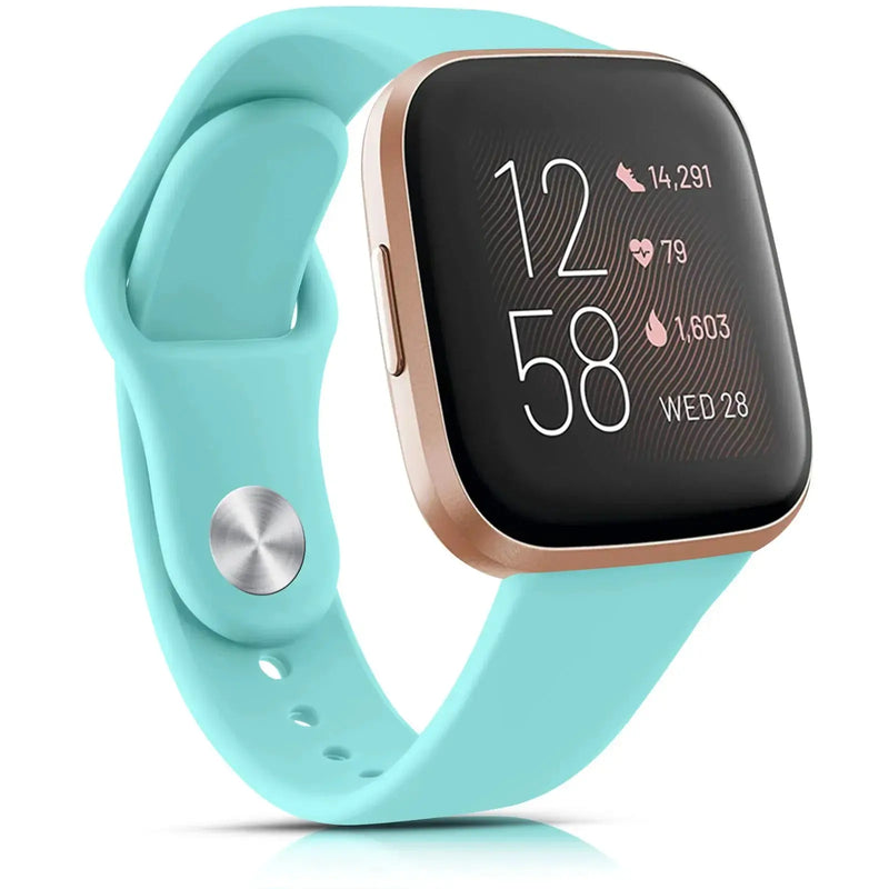 Silicone Sport Watch Band for Fitbit Versa & Sense Series – Comfortable & Durable Strap - STRAPS
