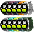 Silicone Strap (20mm/22mm) for Samsung Galaxy, Huawei GT, Garmin, Amazfit: Versatile and Durable STRAPS