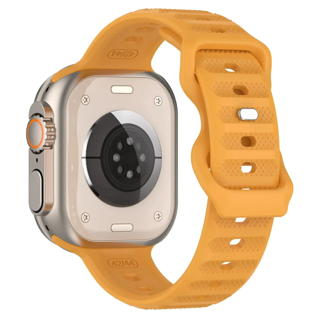 Silicone Strap for Apple Watch Band Ultra 2, Series 10-1, SE, 49/46/45/44/42/41/40/38mm - STRAPS