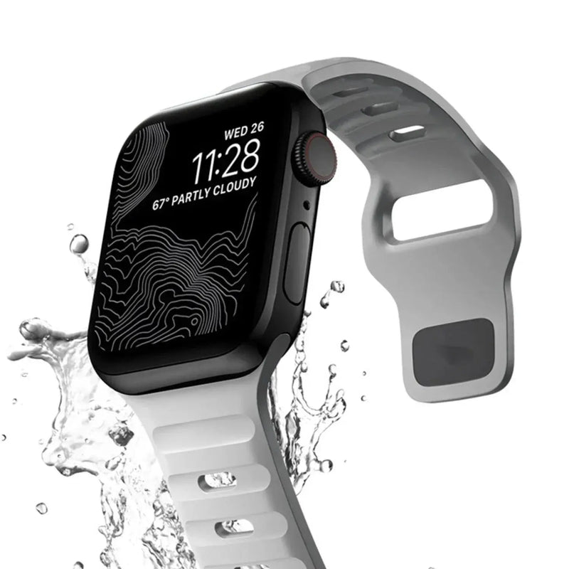 Silicone Strap for Apple Watch Band Ultra 2, Series 10-1, SE, 49/46/45/44/42/41/40/38mm STRAPS