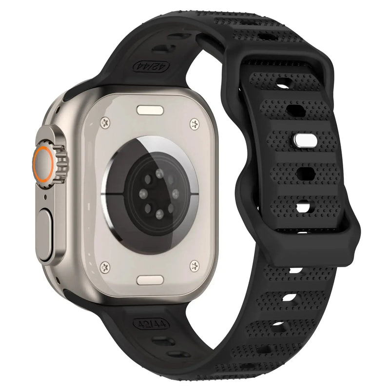 Silicone Strap for Apple Watch Band Ultra 2, Series 10-1, SE, 49/46/45/44/42/41/40/38mm STRAPS