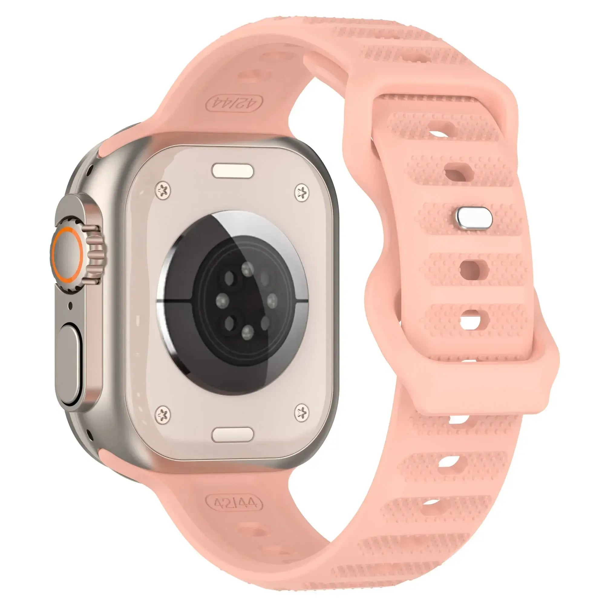 Silicone Strap for Apple Watch Band Ultra 2, Series 10-1, SE, 49/46/45/44/42/41/40/38mm STRAPS