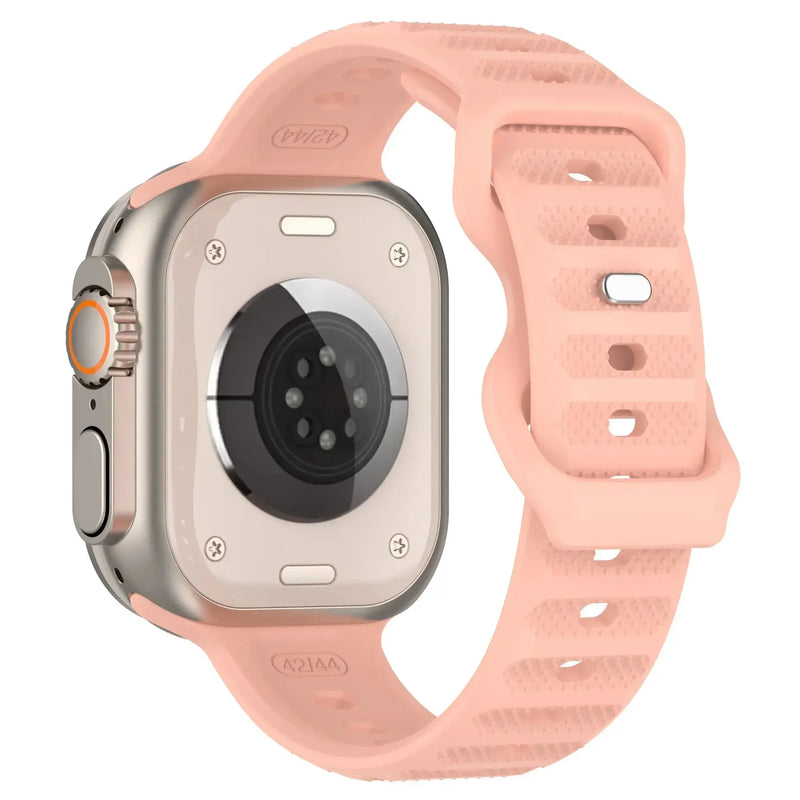Silicone Strap for Apple Watch Band Ultra 2, Series 10-1, SE, 49/46/45/44/42/41/40/38mm STRAPS