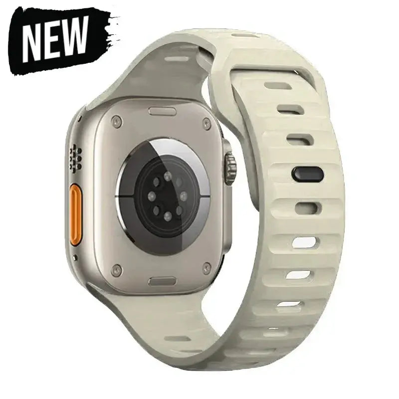 Silicone Strap for Apple Watch Band Ultra 2, Series 10-1, SE, 49/46/45/44/42/41/40/38mm STRAPS