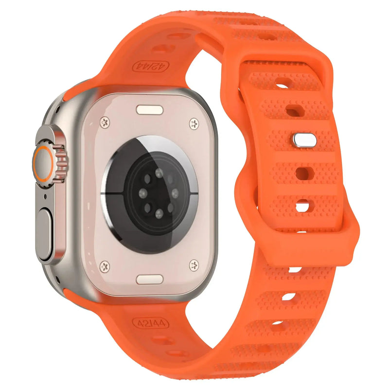 Silicone Strap for Apple Watch Band Ultra 2, Series 10-1, SE, 49/46/45/44/42/41/40/38mm STRAPS