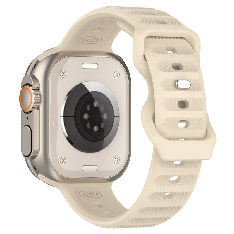 Silicone Strap for Apple Watch Band Ultra 2, Series 10-1, SE, 49/46/45/44/42/41/40/38mm STRAPS
