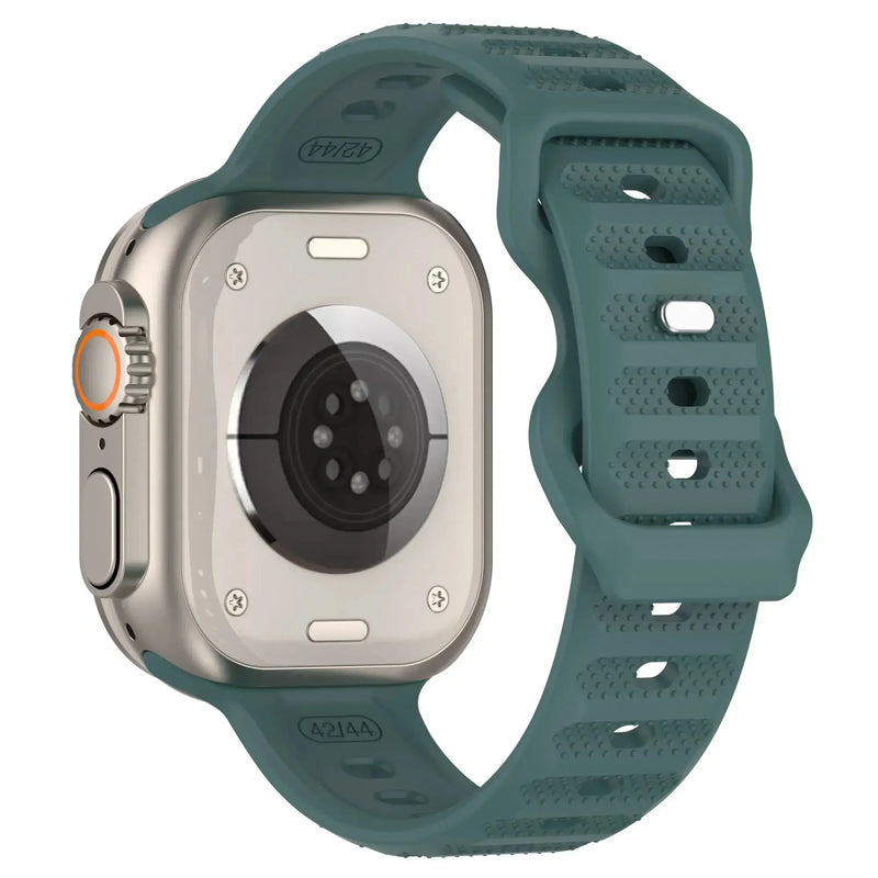 Silicone Strap for Apple Watch Band Ultra 2, Series 10-1, SE, 49/46/45/44/42/41/40/38mm STRAPS