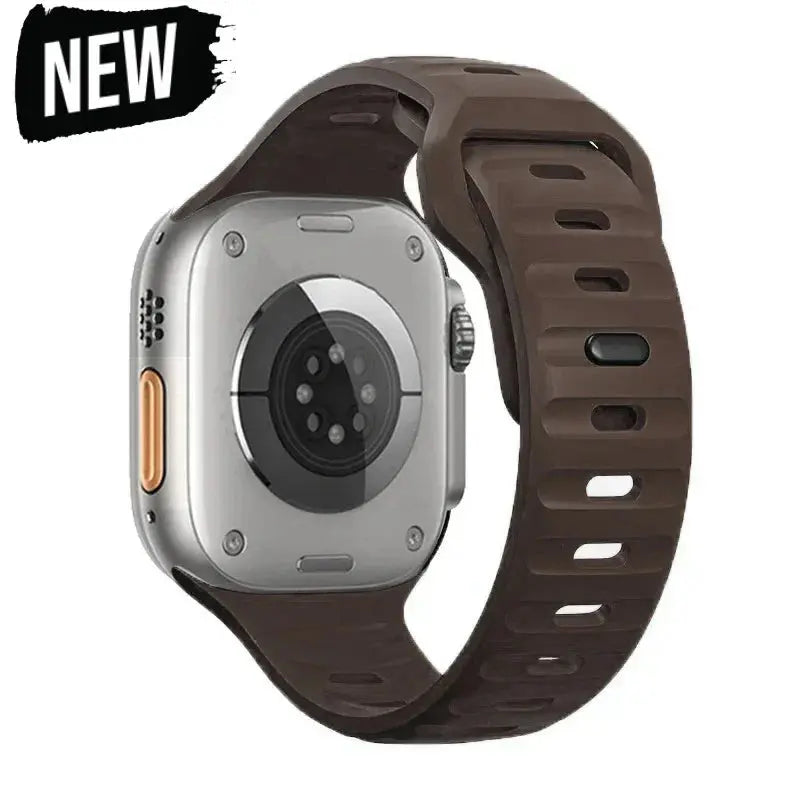 Silicone Strap for Apple Watch Band Ultra 2, Series 10-1, SE, 49/46/45/44/42/41/40/38mm STRAPS