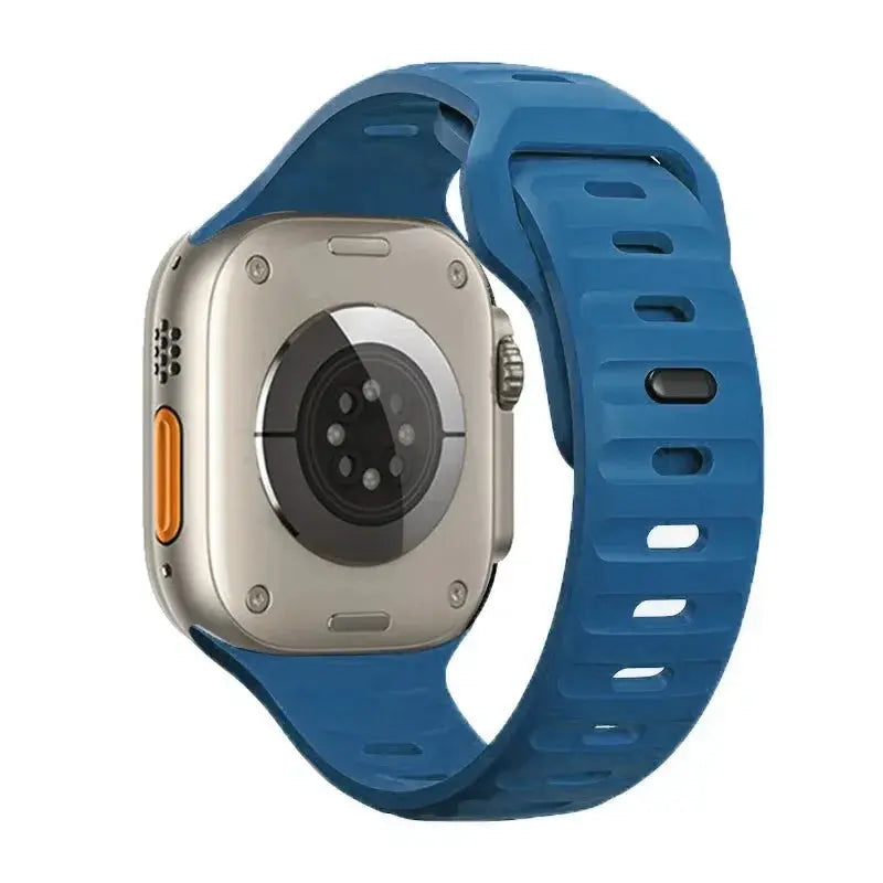 Silicone Strap for Apple Watch Band Ultra 2, Series 10-1, SE, 49/46/45/44/42/41/40/38mm STRAPS