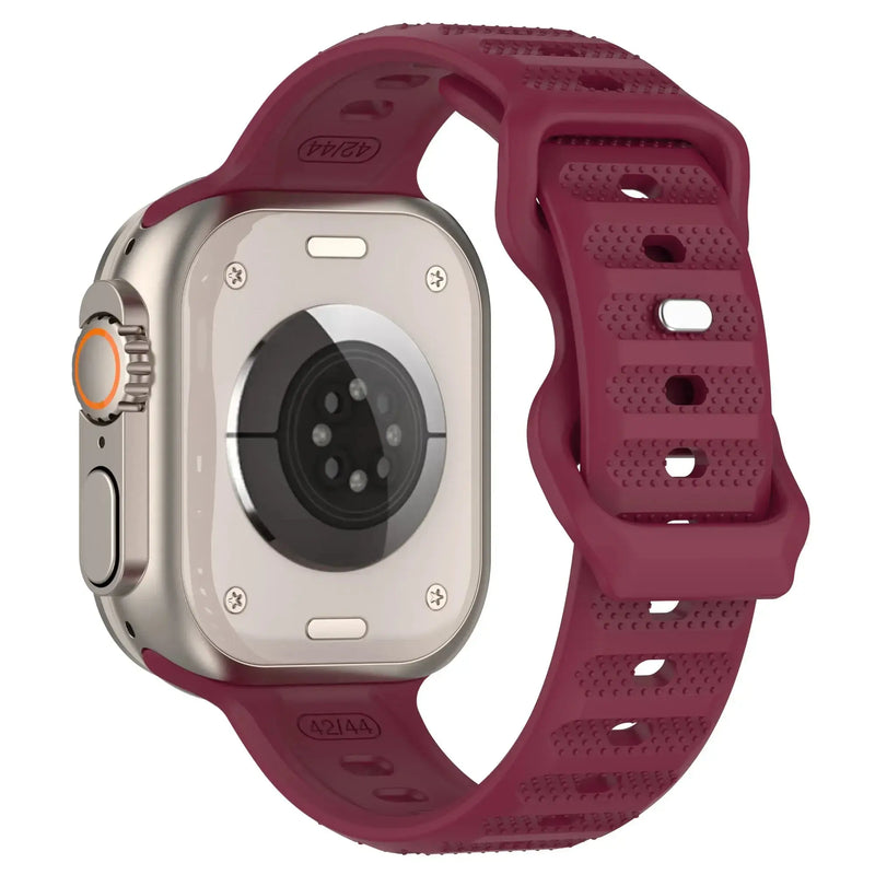 Silicone Strap for Apple Watch Band Ultra 2, Series 10-1, SE, 49/46/45/44/42/41/40/38mm STRAPS