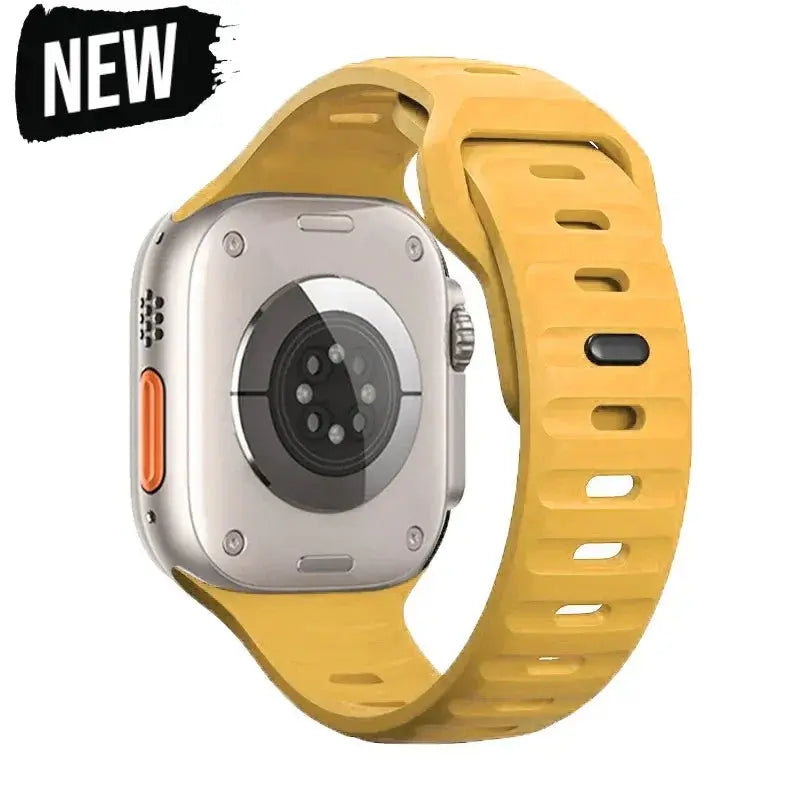 Silicone Strap for Apple Watch Band Ultra 2, Series 10-1, SE, 49/46/45/44/42/41/40/38mm STRAPS