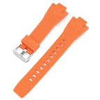 Silicone Strap for Casio G-SHOCK GST-B400 - Convex Resin Rubber, Waterproof - STRAPS