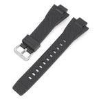 Silicone Strap for Casio G-SHOCK GST-B400 - Convex Resin Rubber, Waterproof - STRAPS