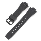 Silicone Strap for Casio G-SHOCK GST-B400 - Convex Resin Rubber, Waterproof - STRAPS