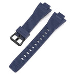 Silicone Strap for Casio G-SHOCK GST-B400 - Convex Resin Rubber, Waterproof - STRAPS