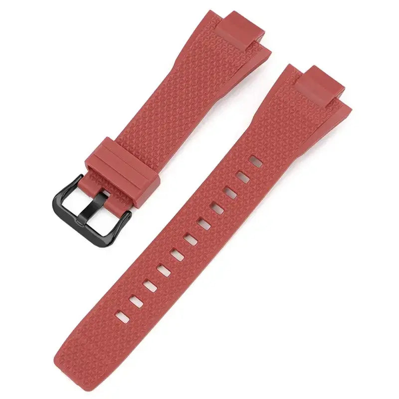 Silicone Strap for Casio G-SHOCK GST-B400 - Convex Resin Rubber, Waterproof - STRAPS