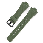 Silicone Strap for Casio G-SHOCK GST-B400 - Convex Resin Rubber, Waterproof - STRAPS