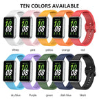 Silicone Strap for Samsung Galaxy Fit 3 – Comfortable & Durable Replacement Sport Band - STRAPS