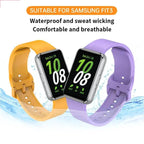 Silicone Strap for Samsung Galaxy Fit 3 – Comfortable & Durable Replacement Sport Band - STRAPS