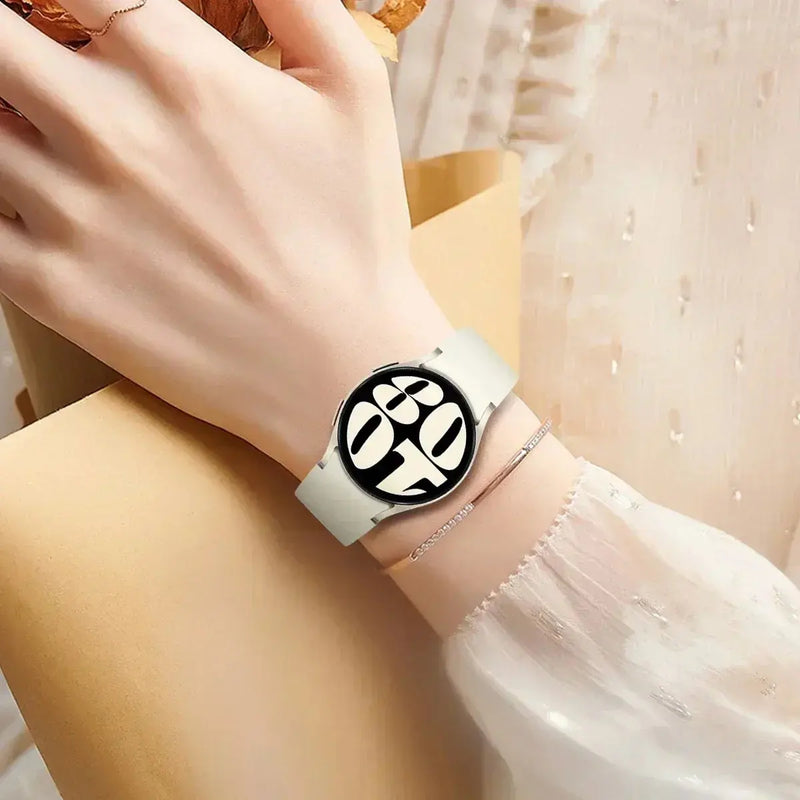 Silicone Strap for Samsung Galaxy Watch 6 5 4 7 Classic 43mm 47mm 40mm 44mm 20mm Sport Band - STRAPS