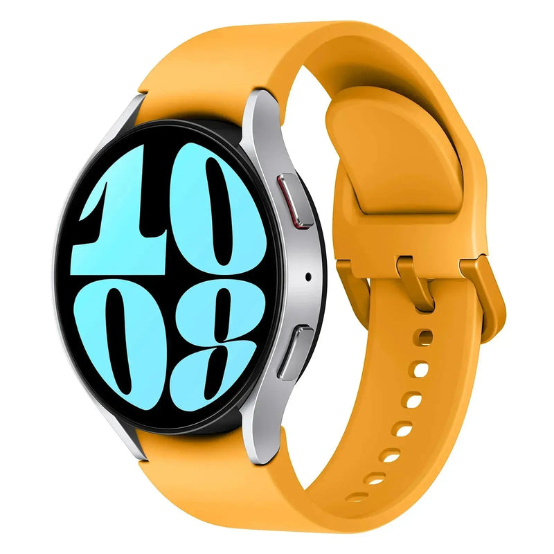 Silicone Strap for Samsung Galaxy Watch 6 5 4 7 Classic 43mm 47mm 40mm 44mm 20mm Sport Band - STRAPS