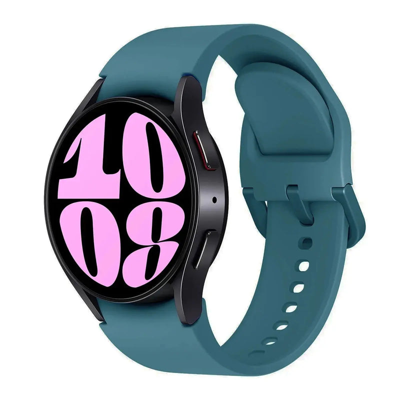 Silicone Strap for Samsung Galaxy Watch 6 5 4 7 Classic 43mm 47mm 40mm 44mm 20mm Sport Band - STRAPS