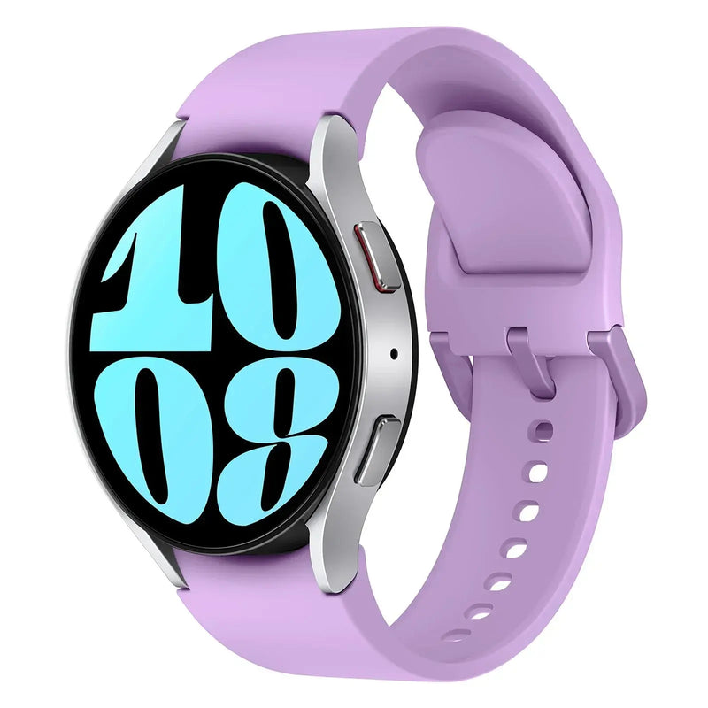 Silicone Strap for Samsung Galaxy Watch 6 5 4 7 Classic 43mm 47mm 40mm 44mm 20mm Sport Band - STRAPS
