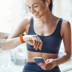 Silicone Strap for Samsung Galaxy Watch 7, 6, 5, 4 – 40mm, 44mm, 5 Pro 45mm, Magnetic Buckle Band CAOWTAN