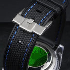 Silicone Strap for Swatch X Omega Moonswatch Stainless Steel Buckle 20mm 22mm Waterproof Band - STRAPS