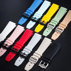 Silicone Strap for Swatch X Omega Moonswatch Stainless Steel Buckle 20mm 22mm Waterproof Band - STRAPS