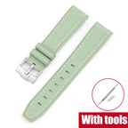 Silicone Strap for Swatch X Omega Moonswatch Stainless Steel Buckle 20mm 22mm Waterproof Band - STRAPS